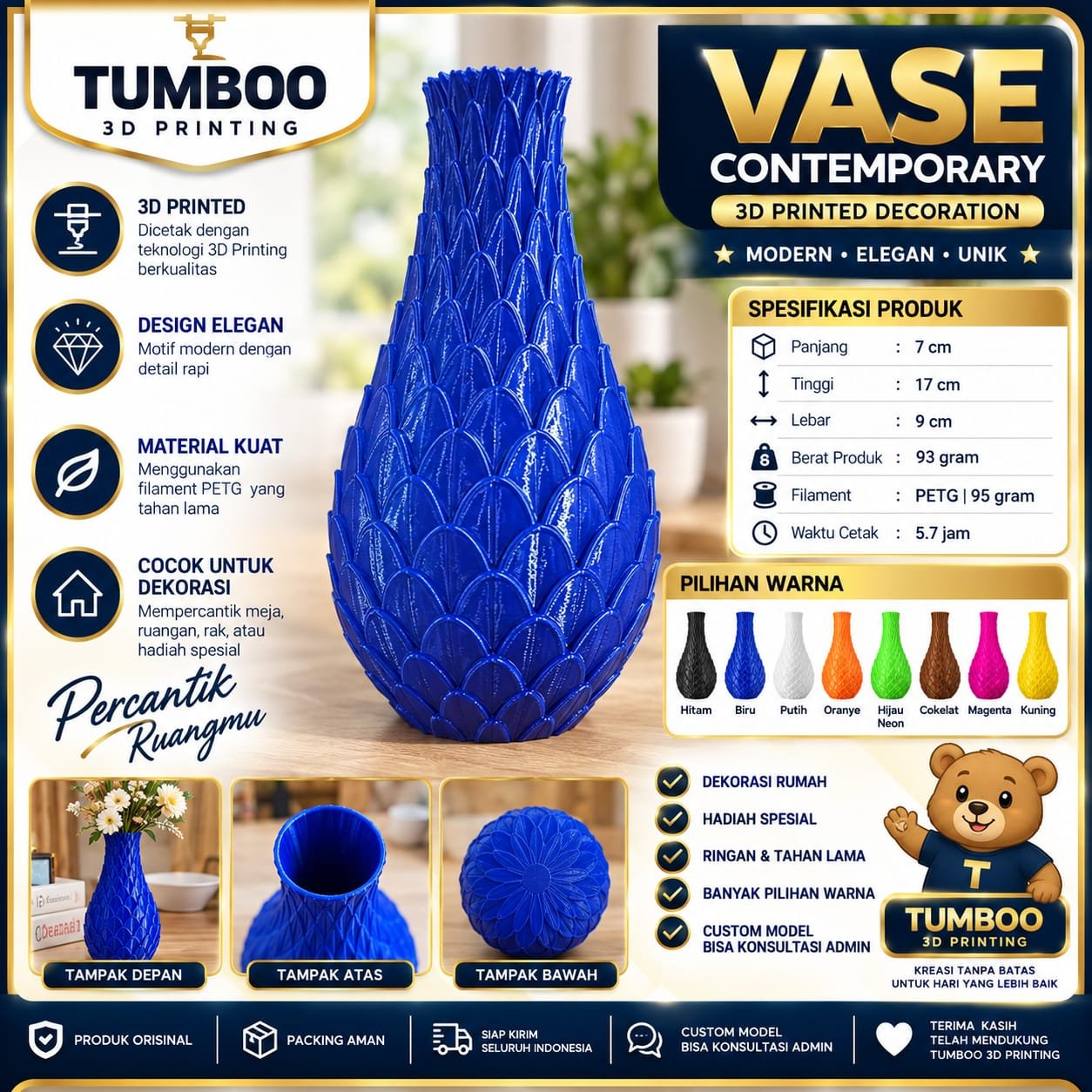 Vase Contemporary 